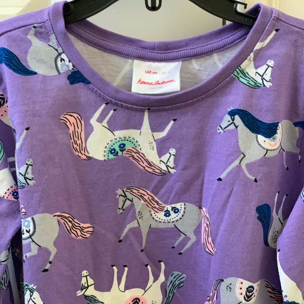 Hanna Andersson Horse Shirt NEW - Picture 3 of 11